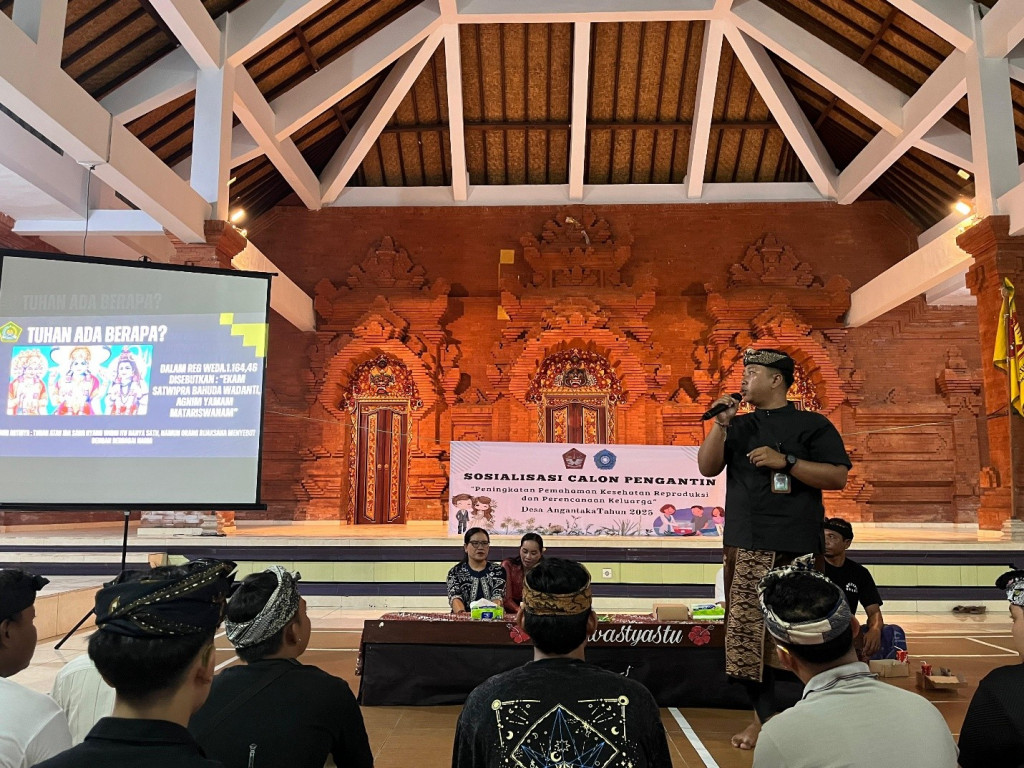 Sosialisasi Calon Pengantin ST Br. Puseh, Desa Angantaka